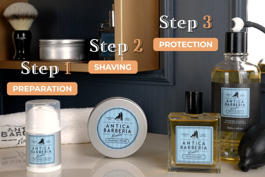 Three Steps for a Fantastic Shave From Mondial Gentlemen's Barber