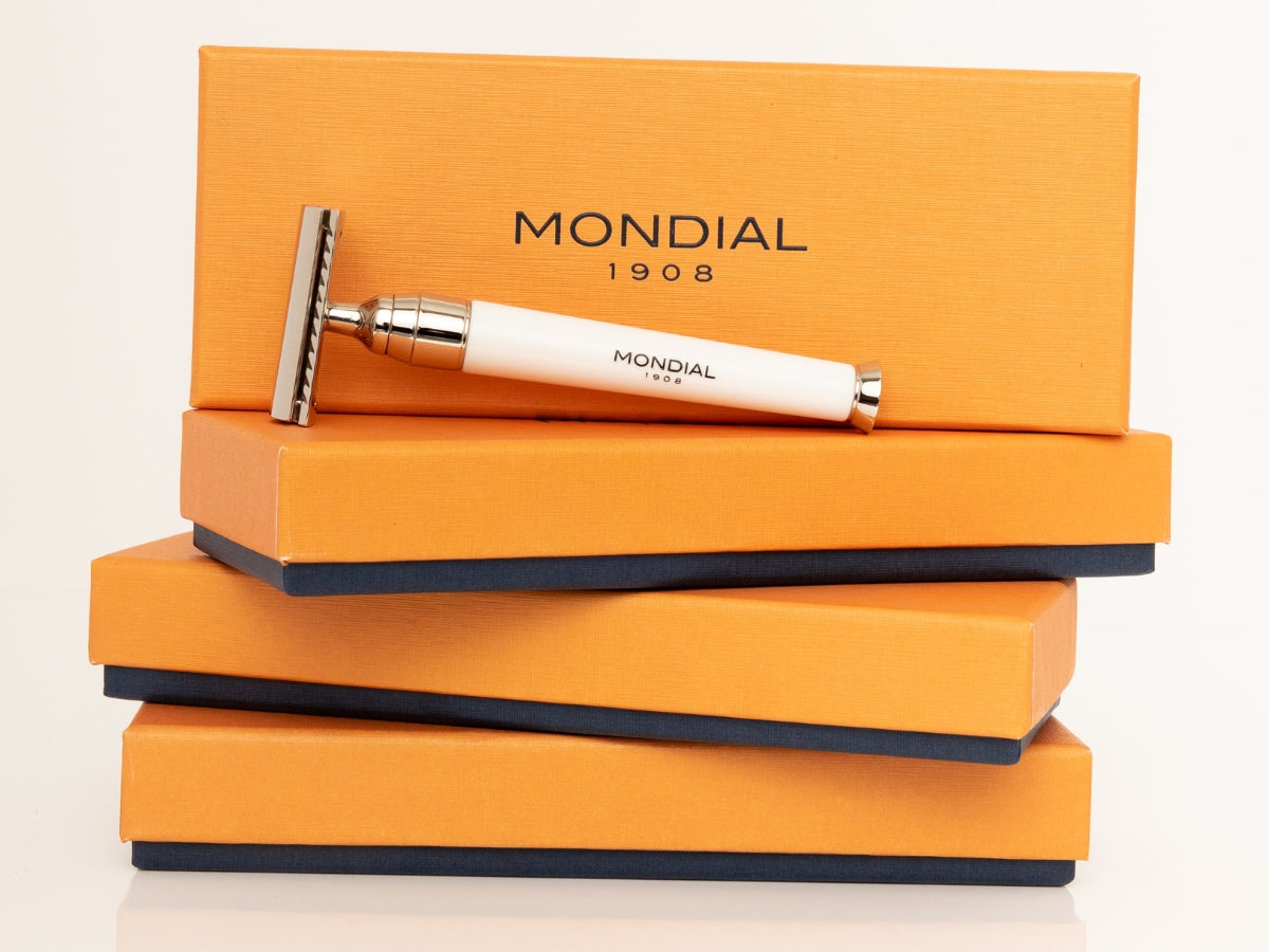 Cartage Razor Metal Cartridge Razor Handles | Mondial 1908 – Mondial 1908 Shaving US