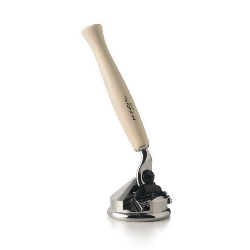 Pyramid Razor Pyramid Cartridge Razor Stand with Chrome Finish – Mondial 1908 Shaving US