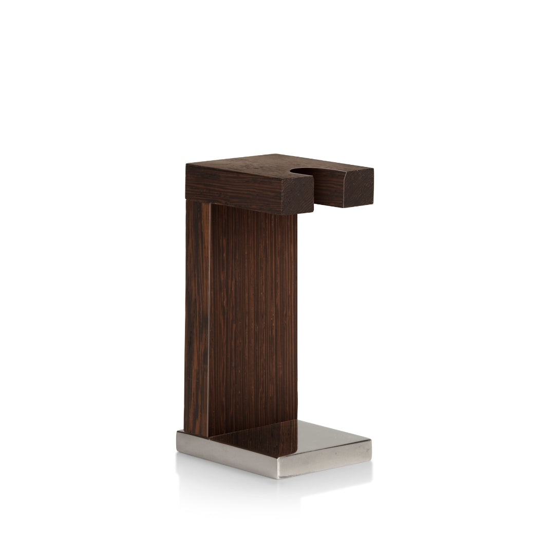 Prestige Wengé Shaving Razor with Wood Stand