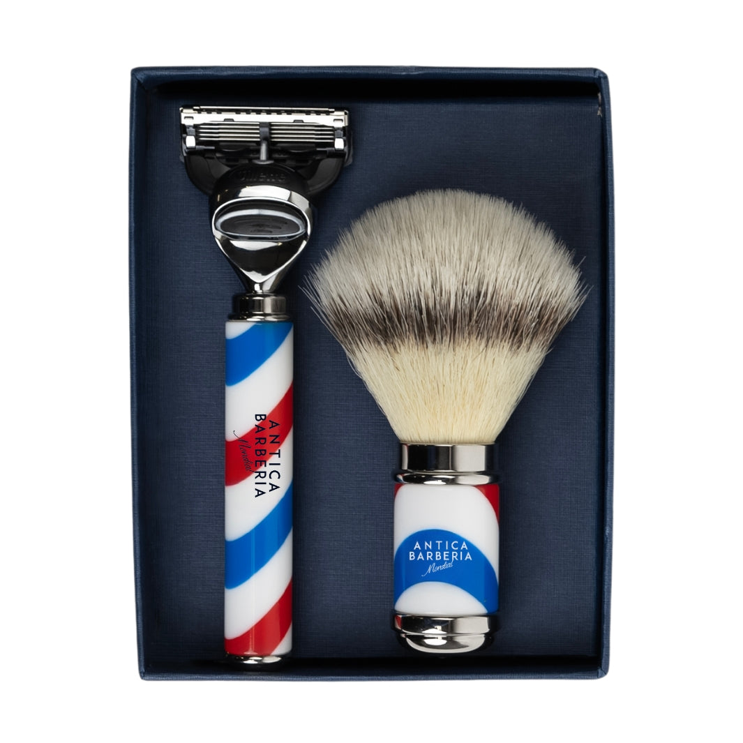 'Barbiere' Special Collection Brush & Razor Set