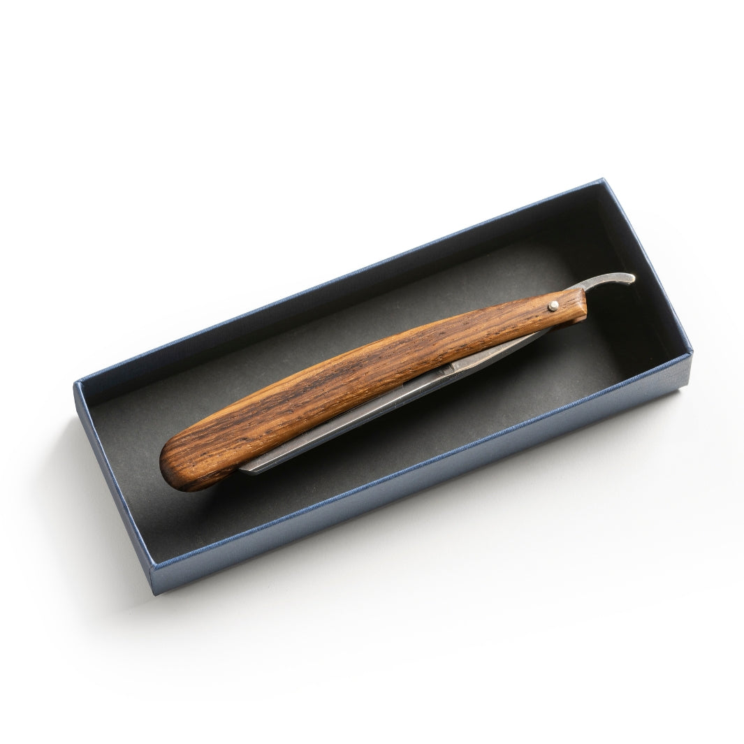 Mondial Razor 'Heritage' Straight Edge Razor with Zebrano Wood Handle | Mondial 1908 ...