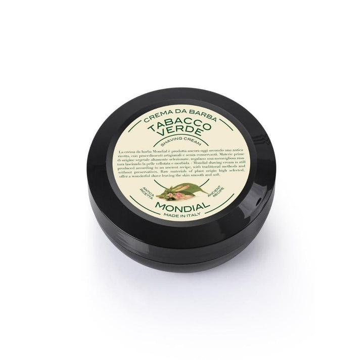 Green Tobacco Solid Shaving Cream 75ml Travel Pack.